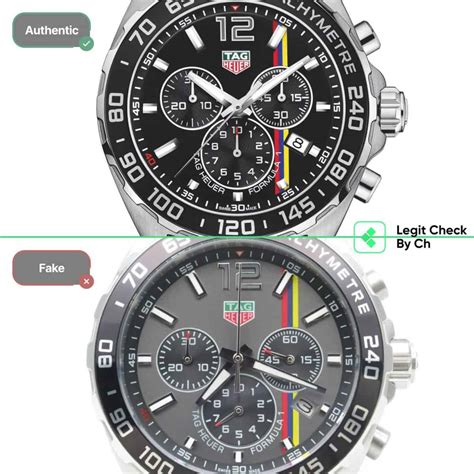 how to spot a fake tag watch|tag heuer look alike watches.